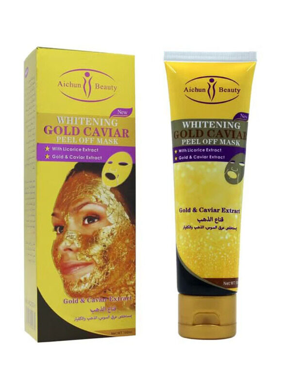

Aichun Beauty Whitening Gold Caviar Peel Off Mask, 120ml