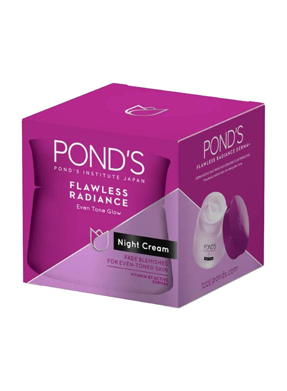 

Pond's Flawless Radiance Even Tone Glow Night Cream with SPF 15, 50 gm