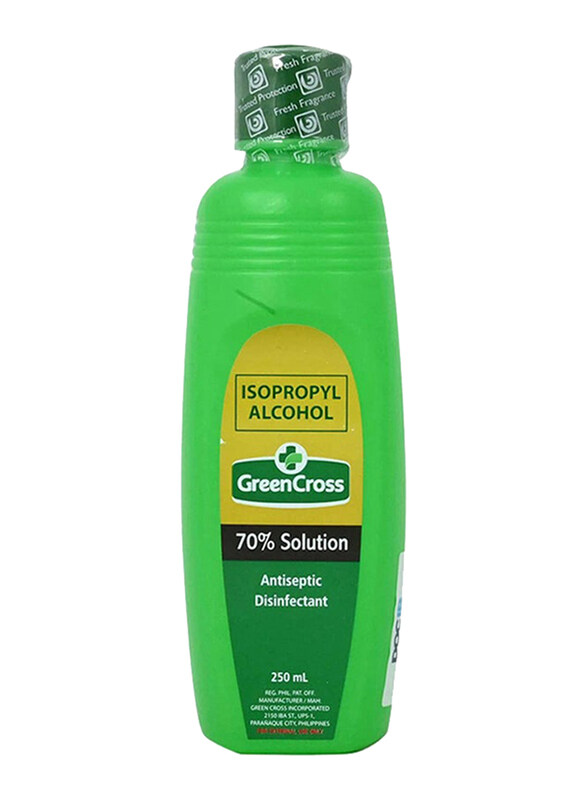 

Green Cross Isopropyl Alcohol Antibacterial Disinfectant, 250ml