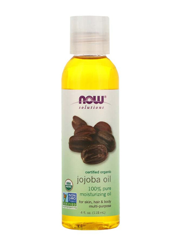 

Now Foods Jojoba Moisturizing Oil, 118ml