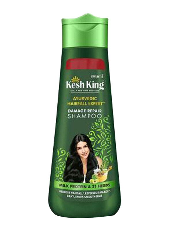 

Kesh King Scalp and Hair Medicine Ayurvedic Hair fall Expert Damage Repair Shampoo, 340ml