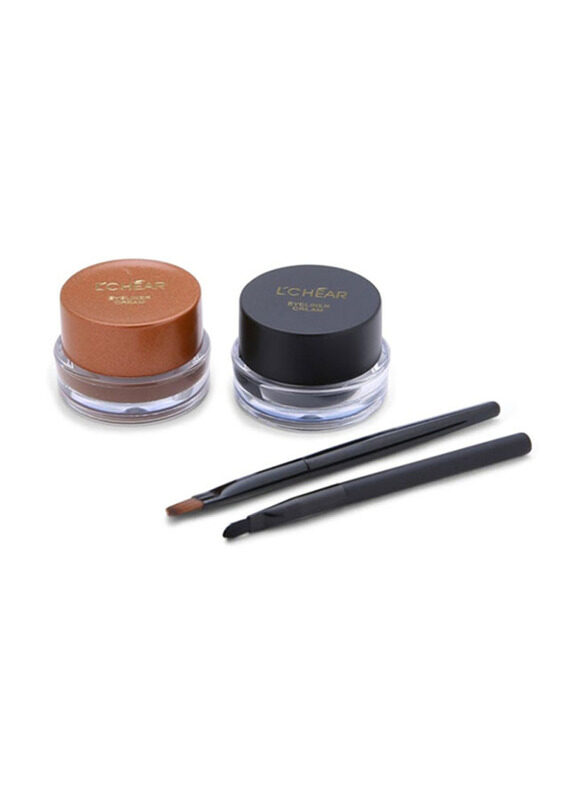 

L'chear Smooth Eyeliner Cream, Black/Brown