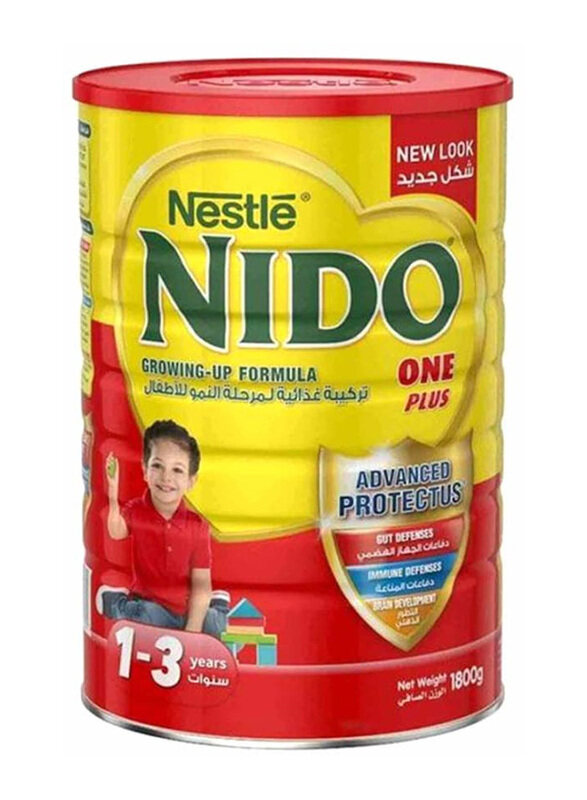 

Nestle Nido One Plus Growth Formula Milk Powder, 1800g