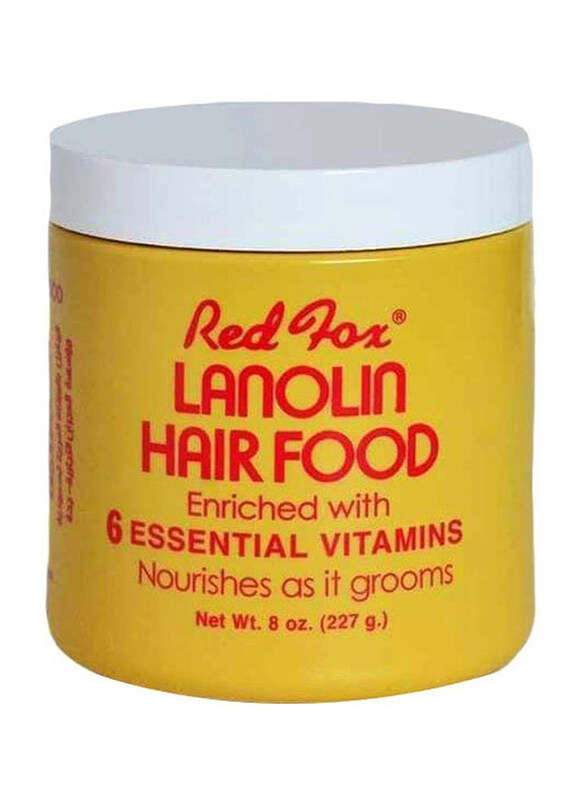 

Red Fox Lanolin Hair Food for All Hair Types, 8oz