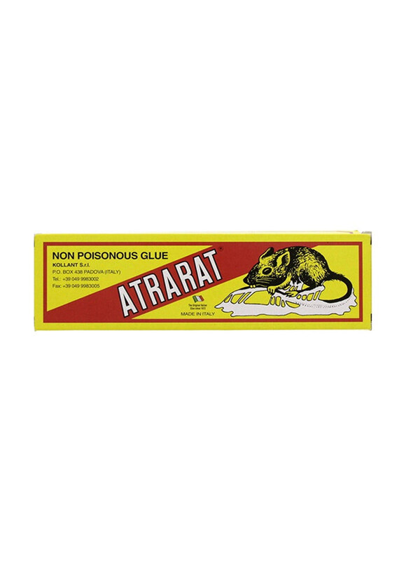 

Atrarat Non Poisonous Rat Glue, 135g, Yellow