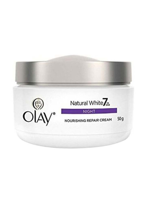 

Olay Natural White 7 In One Night Nourishing Repair Cream, 50gm