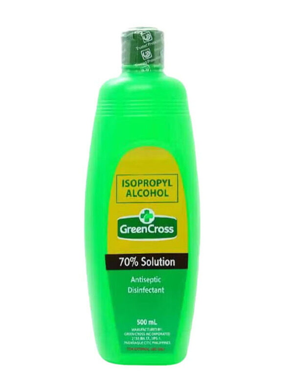 

Green Cross Isopropyl Alcohol Antibacterial Sanitizer, 500ml