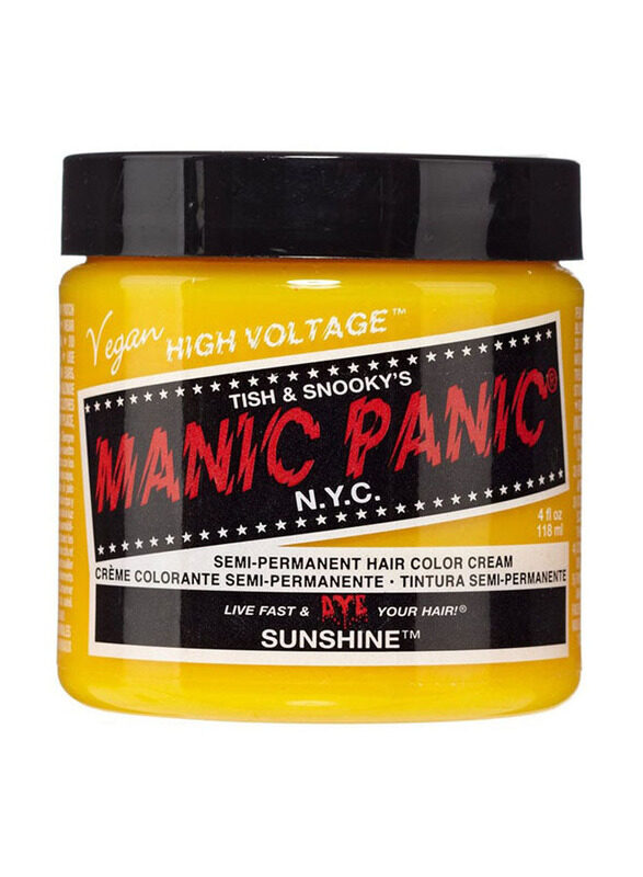 

Manic Panic High Voltage Semi-Permanent Hair Colour Cream, 118ml, Sunshine