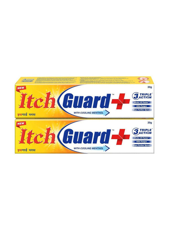 

Itch Guard Plus Cream, 2 Pieces