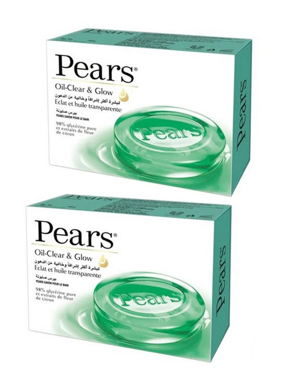 

Pears Oil Clear & Glow Soap, 2 x 125gm