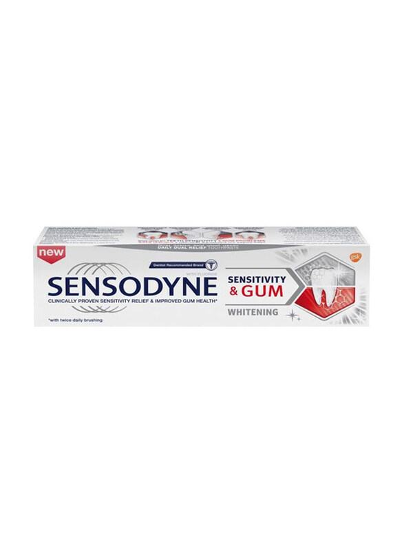 

Sensodyne Sensitivity and Whitening Toothpaste, 75ml