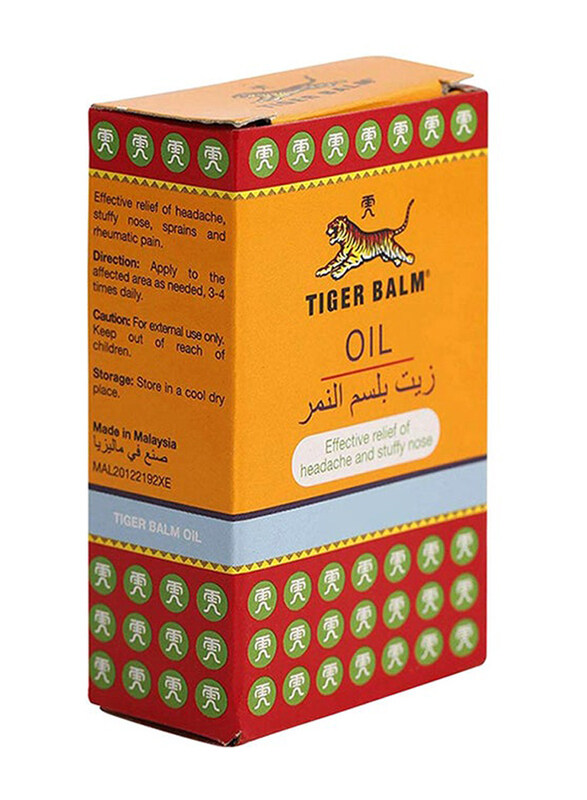 

Tiger Balm Headache And Stuffy Nose Relief Oil, 6 Pieces