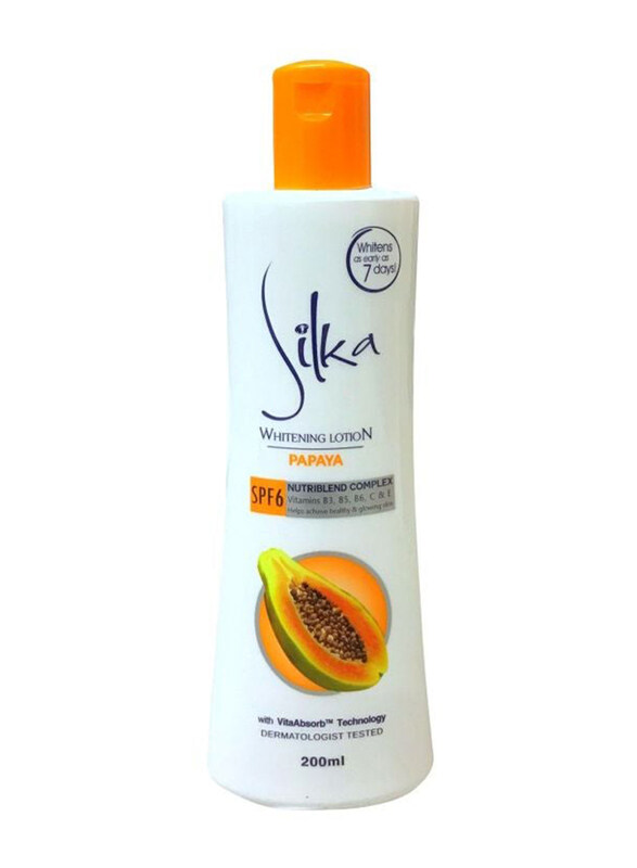 

Silka Papaya Whitening Lotion, 200ml