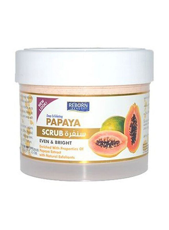 

Reborn Even & Bright Papaya Scrub, 500ml