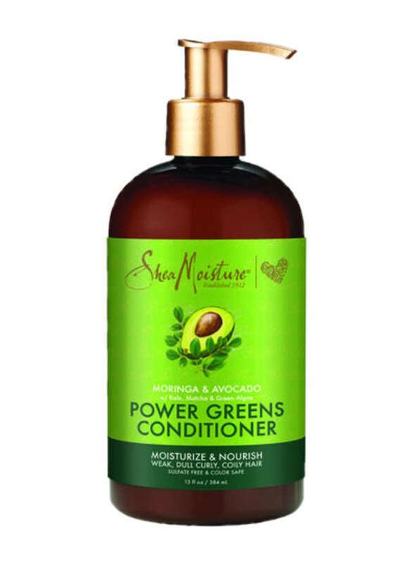 

Sheamoisture Moringa Avocado Power Green Conditioner for All Hair Types, 384ml