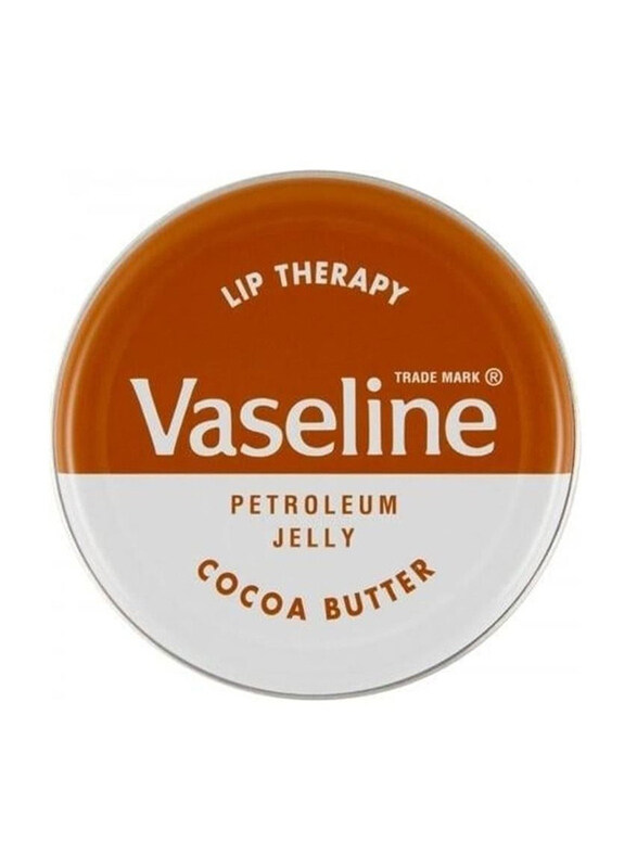 

Vaseline Lip Therapy Petroleum Jelly Cocoa Butter, 20gm