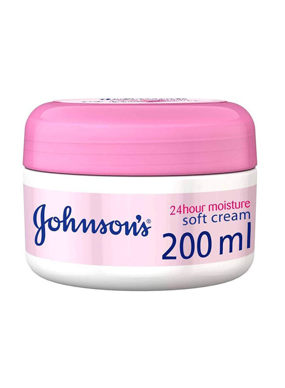 

Johnson's 24-Hour Moisture Soft Cream, 200ml