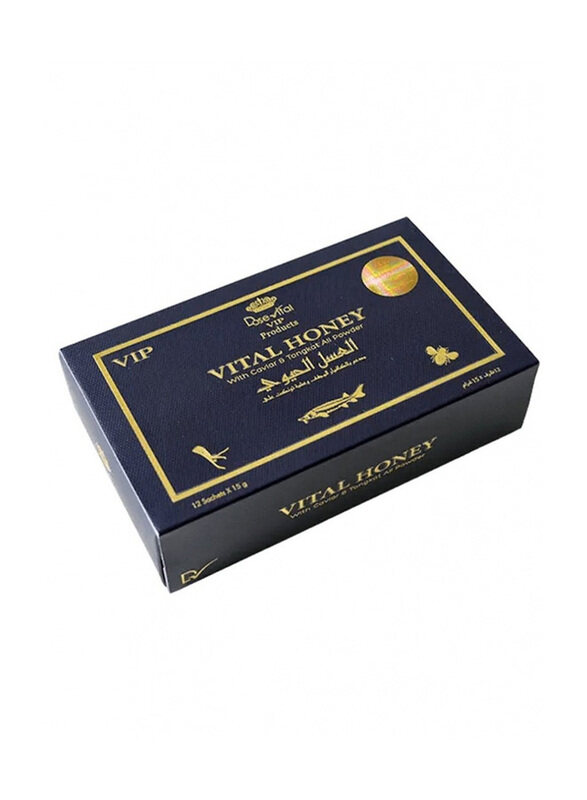 

Vip Bio Honey With Caviar And Tongkat Ali Powder, 12 Sachets