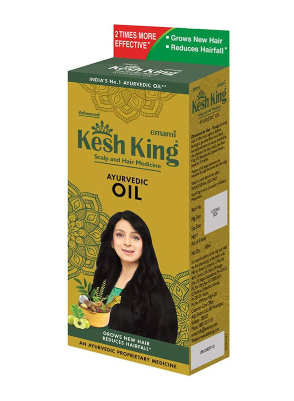 

Kesh King Ayurvedic Scalp And Hair Oil, 100ml