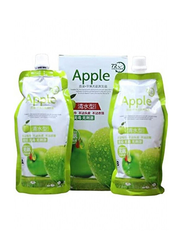 

Apple Blossoms Naturals Hair Colour Shampoo Without Ammonia From, 1000ml, Black