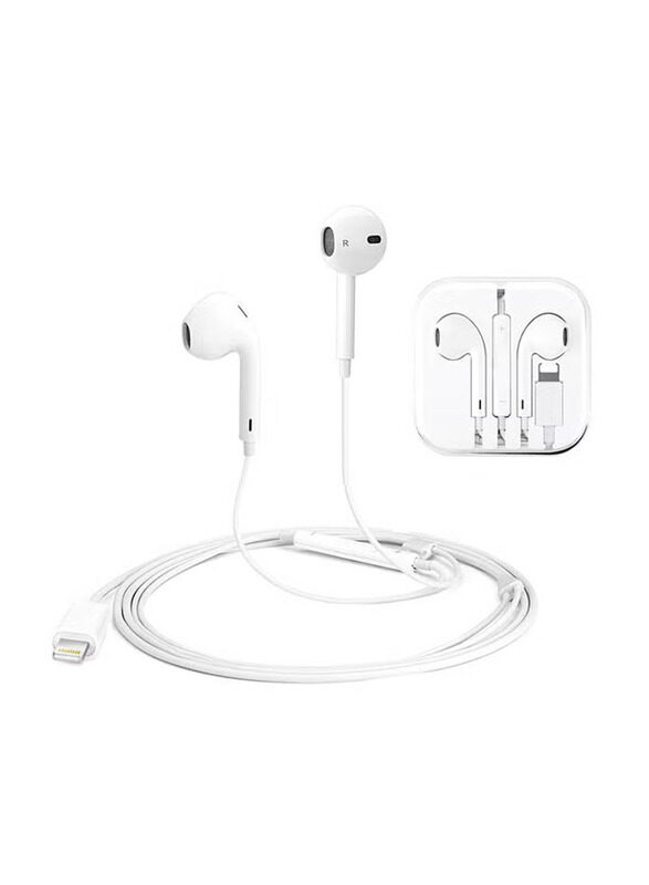 

Generic Wired In-Ear Noise Cancelling Earphones with Mic, White