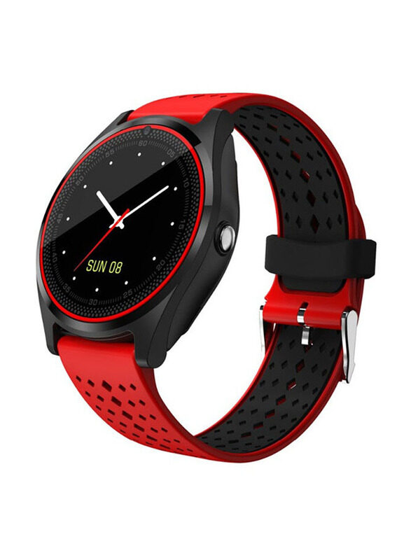 

Generic V9 Bluetooth Smartwatch, 14963410A, Black/Red