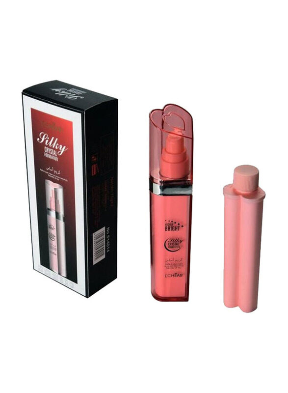 

L'chear Silky Crystal Face Foundation, Natural, Beige