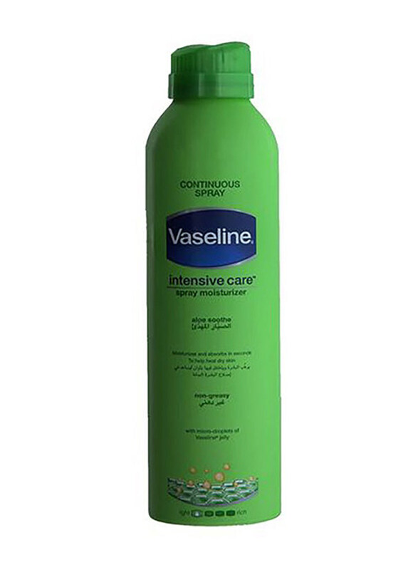 

Vaseline Body Spray Aloe Soothe, 190gm