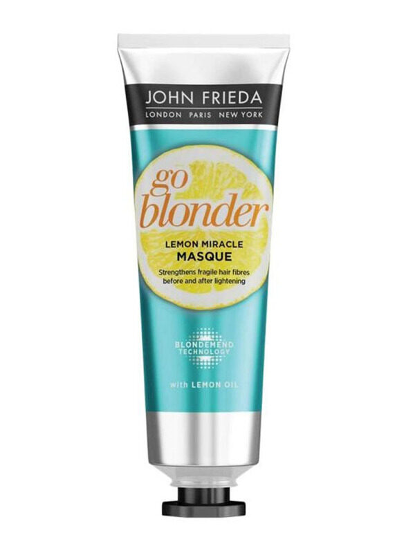 

John Frieda Go Blonder Lemon Miracle Masque for All Type Hair, 100ml