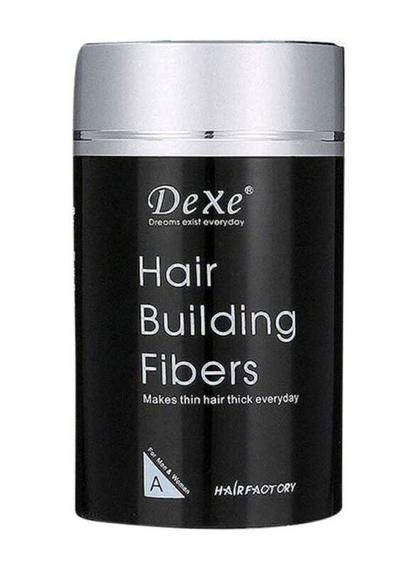 

Dexe Hair Building Fibers Black for All Hair Types, 22gm
