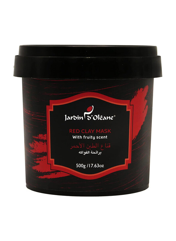 

Jardin d'Oleane Red Clay Mask with Fruity Scent, 500gm