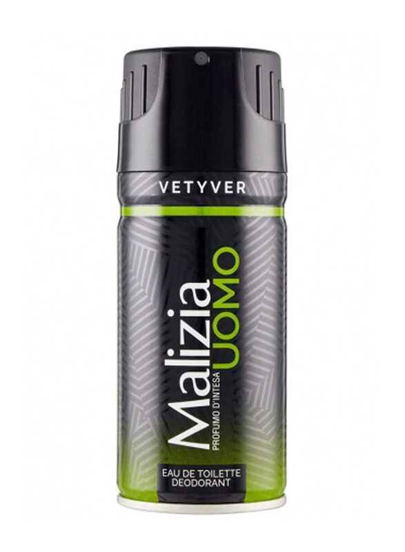 

Malizia Uomo Deo Vetyver Body Spray, 150ml