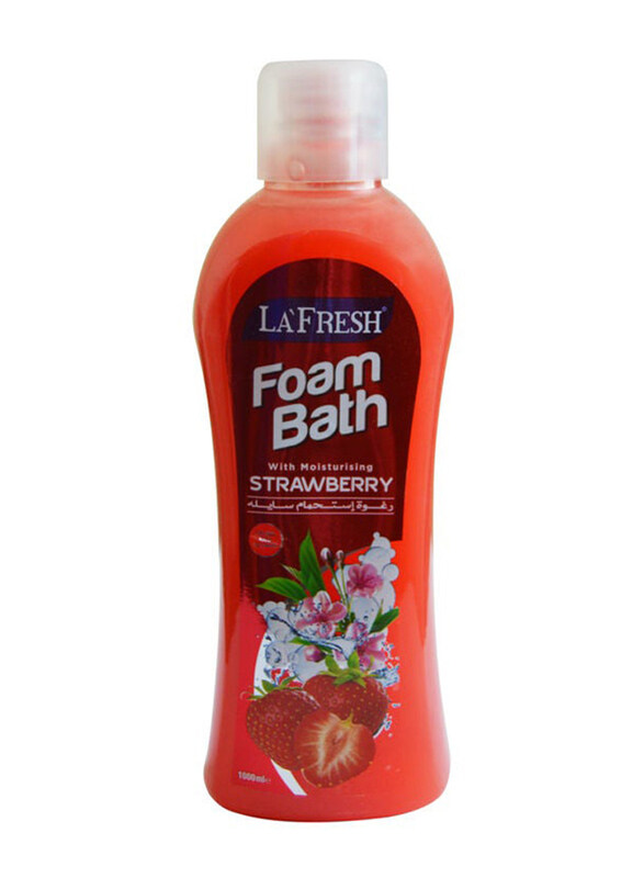 

La Fresh Strawberry with Moisturising Foam Bath, 1000ml