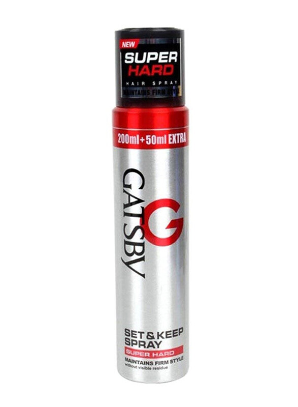 

Gatsby Set and Keep Hair Spray for All Hair Types, 250ml