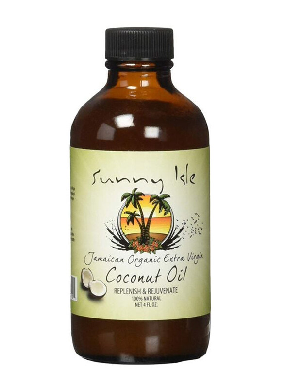 

Sunny Isle Jamaican Extra Virgin Coconut Oil for All Hair Types, 4oz