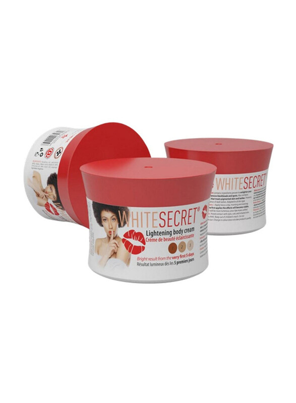 

White Secret Lightening Body Cream, 3 x 140ml