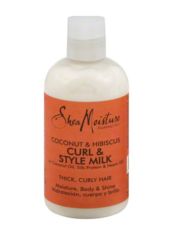 

Sheamoisture Coconut and Hibiscus Curl and Style Conditioning Curl Milk, 8oz