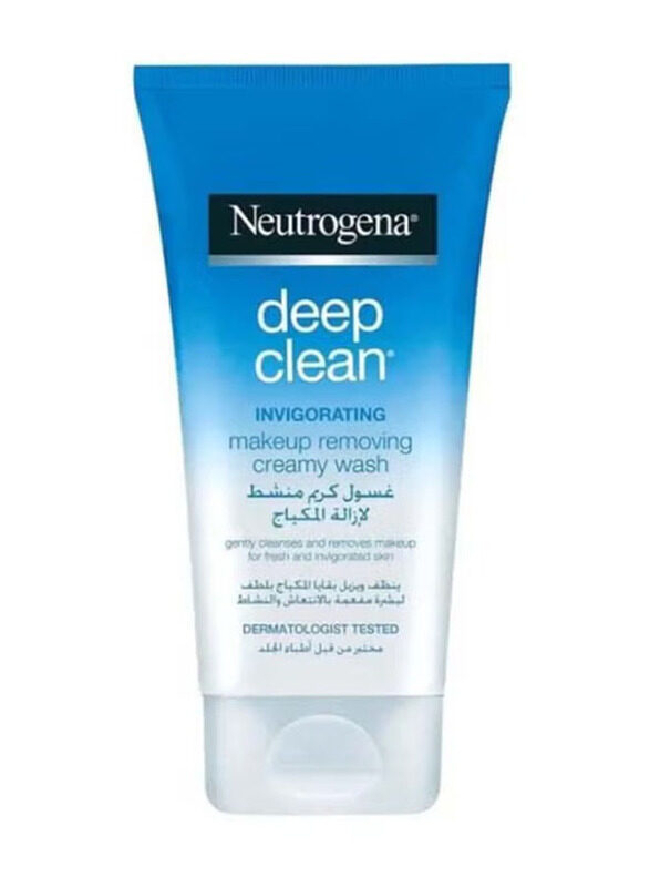 

Neutrogena Deep Clean Make Up Removing Creamy Face Wash, 150ml