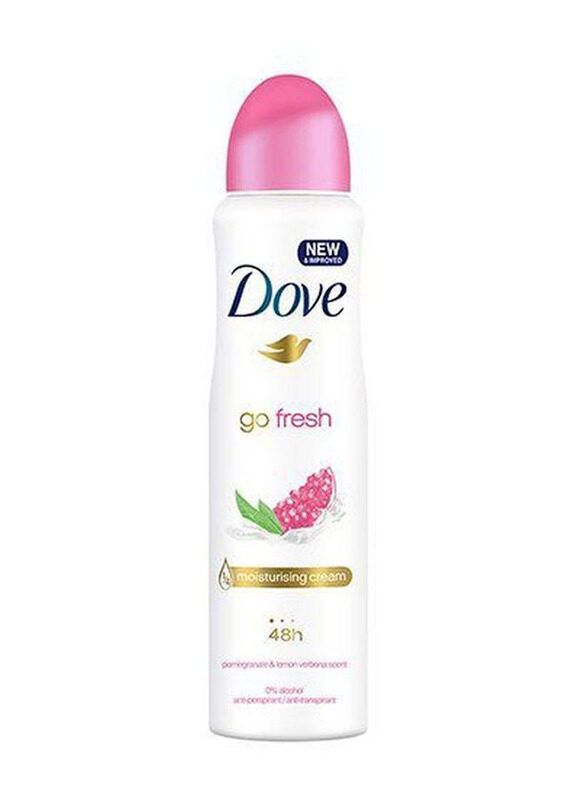 

Dove Go Fresh Antiperspirant Deodorant Spray with Pomegranate, 150ml