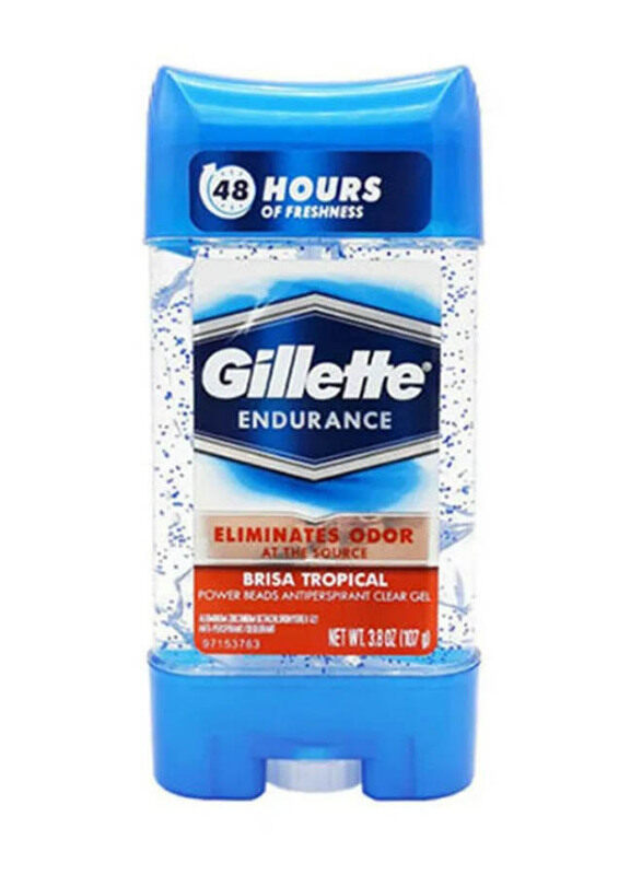 

Gillette Endurance Eliminates Oder at The Source Brisa Tropical, 107gm