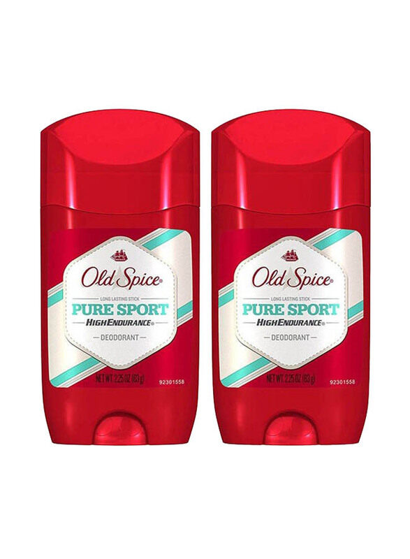 

Old Spice Pure Sport Solid Deodorant, 2 x 2.25oz