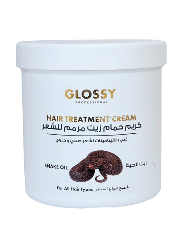 

Glossy Professional Snake Oil Hair Treatment Cream for All Hair Types, 1000ml