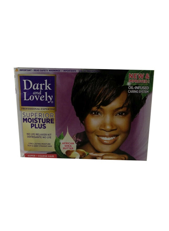 

Dark & Lovely Superior Moisture Plus No Lye Relaxer Kit for All Hair Type
