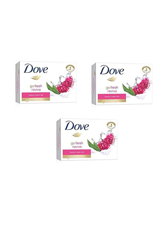 

Dove Go Fresh Revive Beauty Bar Set, 3 x 405g
