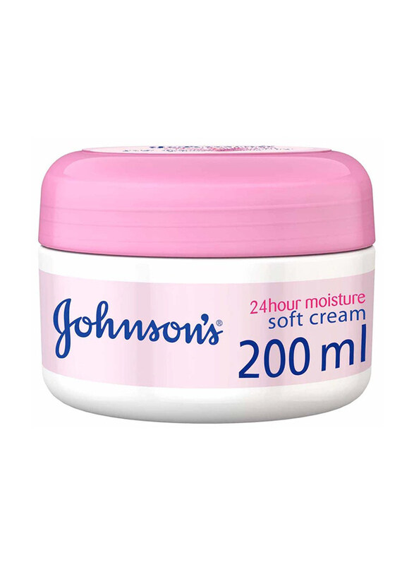 

Johnson's 24 Hour Moisture Soft Body Cream, 200ml