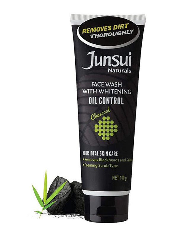 

Junsui Whitening Oil Control Charcoal Face Wash, 100gm