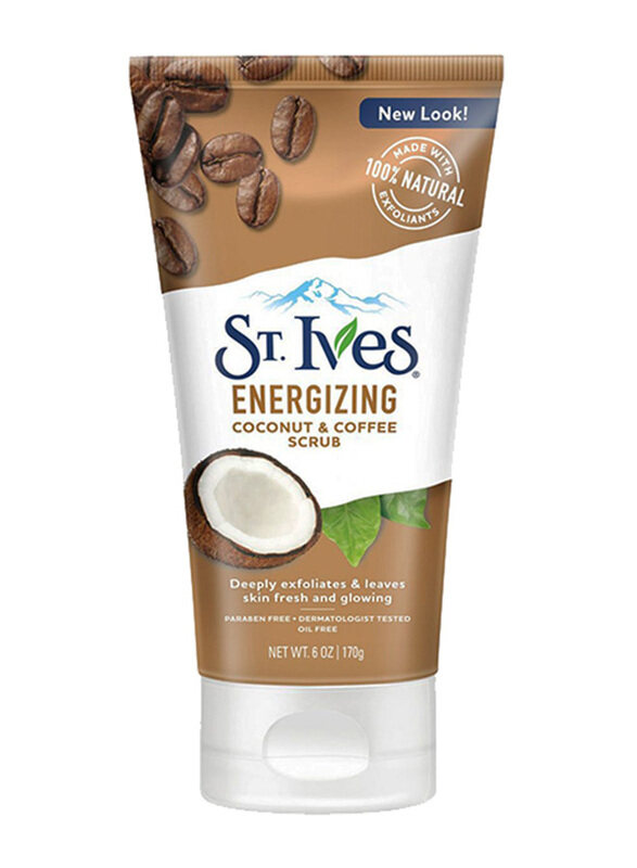 

St. Ives Energizing Coconut And Coffee Scrub, 170gm