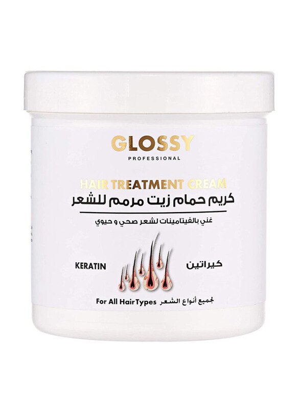 

Glossy Professional Keratin Hair Treatment Cream for All Hair Type, 1000ml