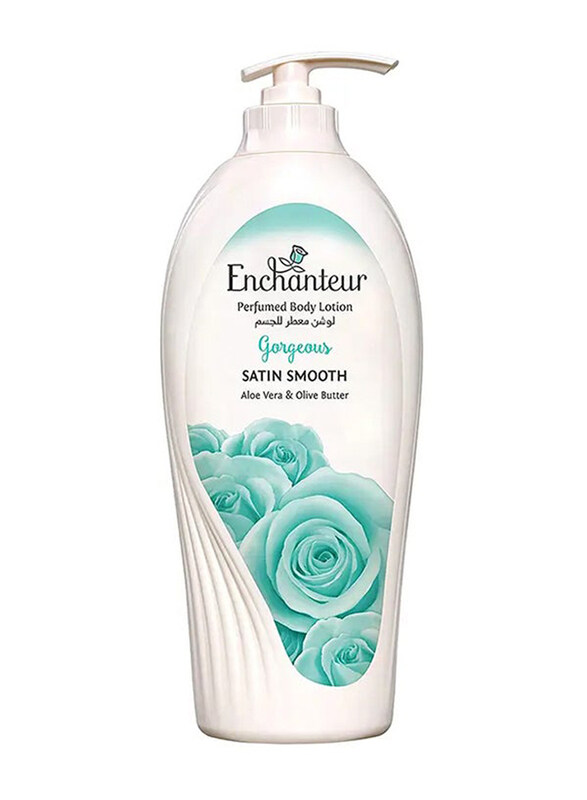 

Enchanteur Gorgeous Body Lotion with Aloe Vera & Olive Butter, 500ml