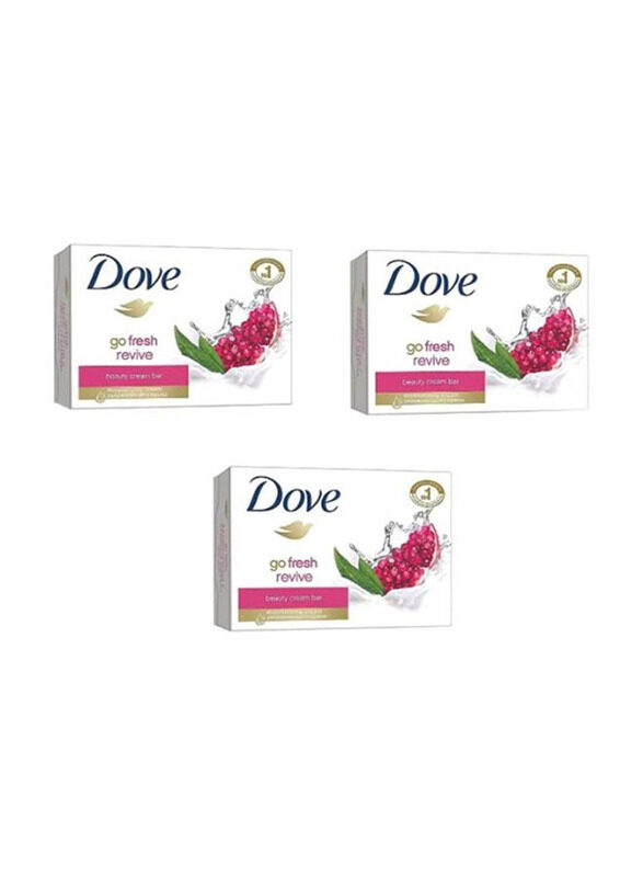

Dove Go Fresh Revive Beauty Cream Bar Set, 3 x 135 gm